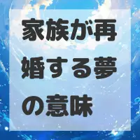 家族が再婚する夢のサムネイル