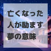 亡くなった人が励ます夢のサムネイル