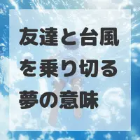 友達と台風を乗り切る夢のサムネイル
