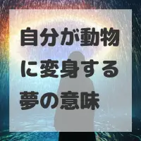 自分が動物に変身する夢のサムネイル