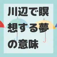 川辺で瞑想する夢のサムネイル