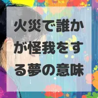 火災で誰かが怪我をする夢のサムネイル