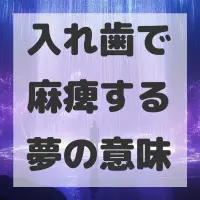 入れ歯で麻痺する夢のサムネイル