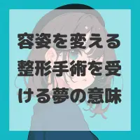 容姿を変える整形手術を受ける夢のサムネイル