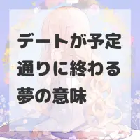 デートが予定通りに終わる夢のサムネイル