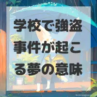 学校で強盗事件が起こる夢のサムネイル