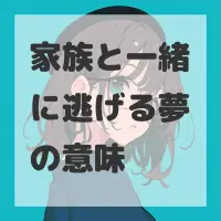 家族と一緒に逃げる夢のサムネイル
