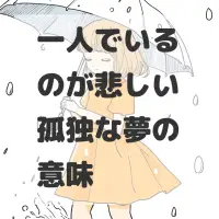 一人でいるのが悲しい孤独な夢のサムネイル