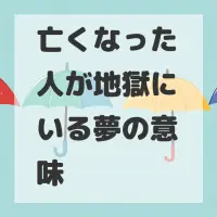亡くなった人が地獄にいる夢のサムネイル