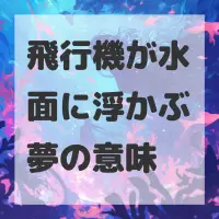 飛行機が水面に浮かぶ夢のサムネイル