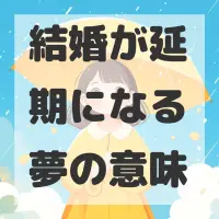 結婚が延期になる夢のサムネイル