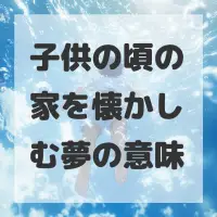 子供の頃の家を懐かしむ夢のサムネイル
