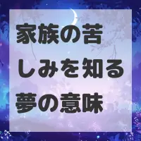 家族の苦しみを知る夢のサムネイル