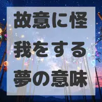 故意に怪我をする夢のサムネイル