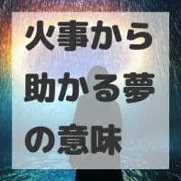 火事から助かる夢のサムネイル