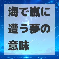 海で嵐に遭う夢のサムネイル