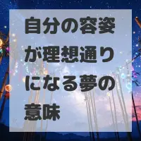 自分の容姿が理想通りになる夢のサムネイル