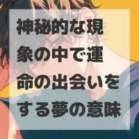 神秘的な現象の中で運命の出会いをする夢のサムネイル
