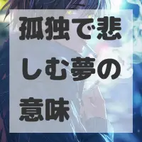 孤独で悲しむ夢のサムネイル