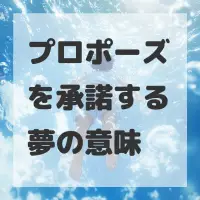 プロポーズを承諾する夢のサムネイル