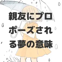 親友にプロポーズされる夢のサムネイル