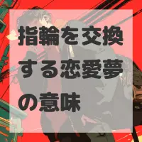 指輪を交換する恋愛夢のサムネイル