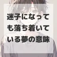 迷子になっても落ち着いている夢のサムネイル