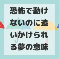 恐怖で動けないのに追いかけられる夢のサムネイル