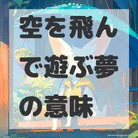 空を飛んで遊ぶ夢のサムネイル