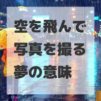 空を飛んで写真を撮る夢のサムネイル
