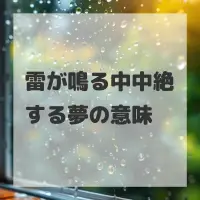 雷が鳴る中中絶する夢のサムネイル
