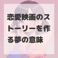 恋愛映画のストーリーを作る夢のサムネイル