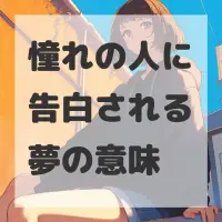 憧れの人に告白される夢のサムネイル