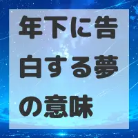 年下に告白する夢のサムネイル