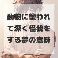 動物に襲われて深く怪我をする夢のサムネイル