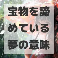 宝物を諦めている夢のサムネイル