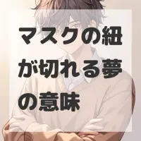 マスクの紐が切れる夢のサムネイル