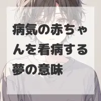 病気の赤ちゃんを看病する夢のサムネイル