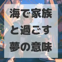 海で家族と過ごす夢のサムネイル