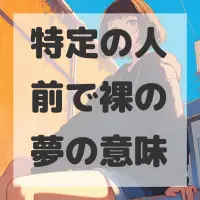 特定の人前で裸の夢のサムネイル
