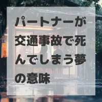 パートナーが交通事故で死んでしまう夢のサムネイル