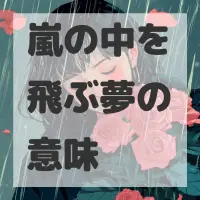 嵐の中を飛ぶ夢のサムネイル