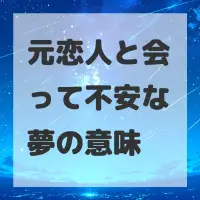 元恋人と会って不安な夢のサムネイル