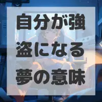 自分が強盗になる夢のサムネイル