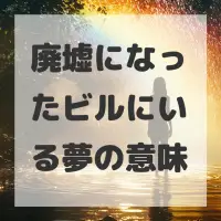 廃墟になったビルにいる夢のサムネイル