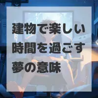 建物で楽しい時間を過ごす夢のサムネイル