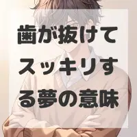 歯が抜けてスッキリする夢のサムネイル