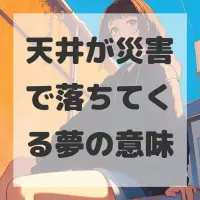 天井が災害で落ちてくる夢のサムネイル