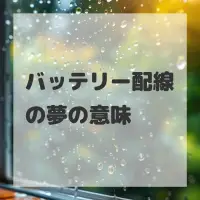 バッテリー配線の夢のサムネイル画像