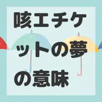 咳エチケットの夢のサムネイル